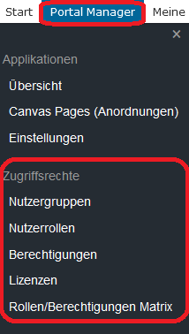 Zugriffsrechte Nutzergruppen 7