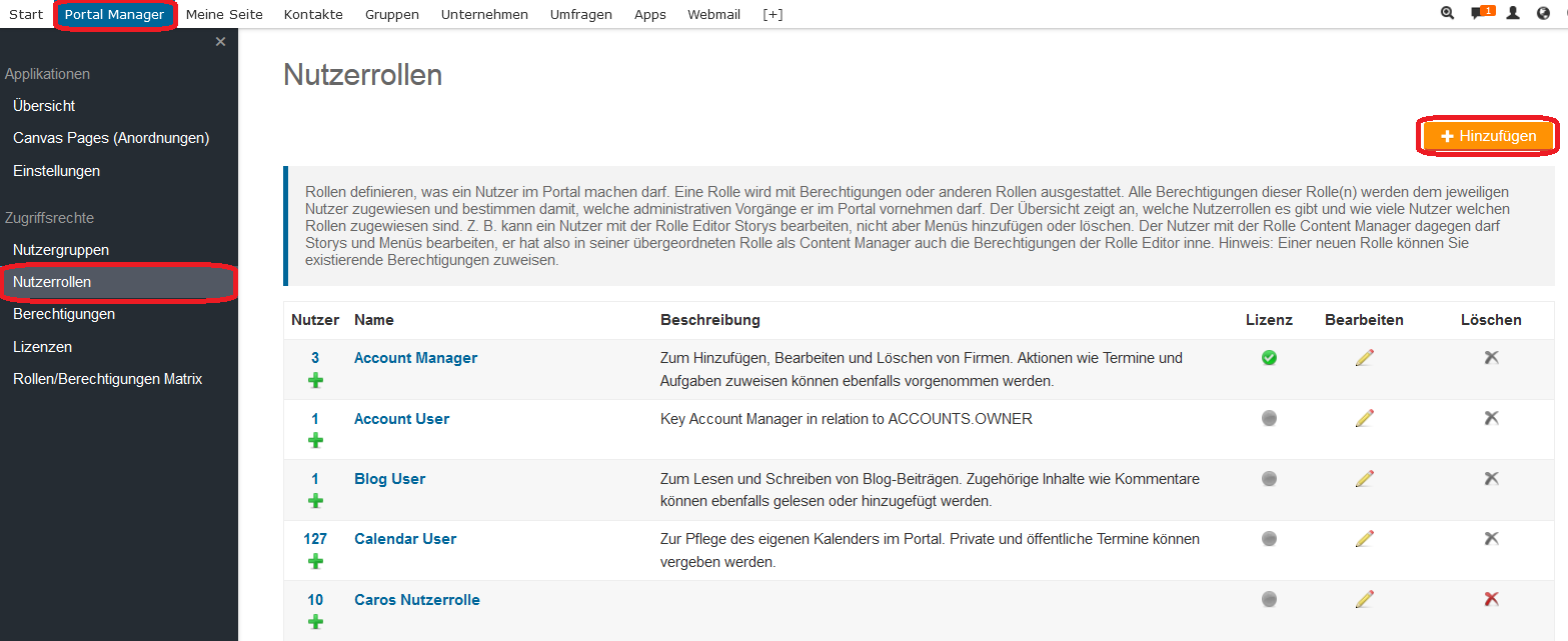 Zugriffsrechte Nutzerrollen 3