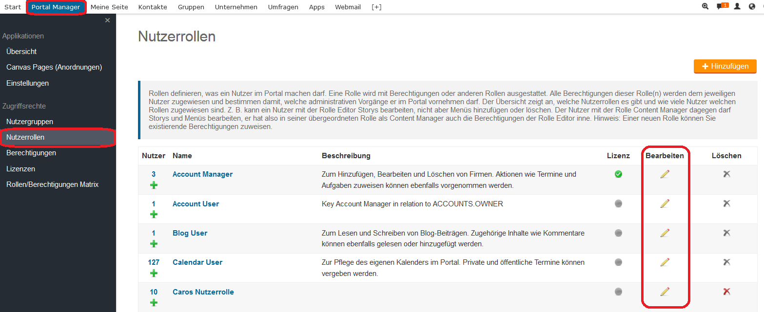 Zugriffsrechte Nutzerrollen 4