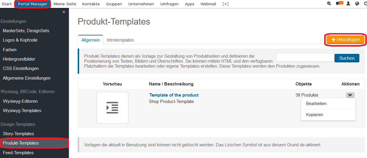 Produkt-Templates 2