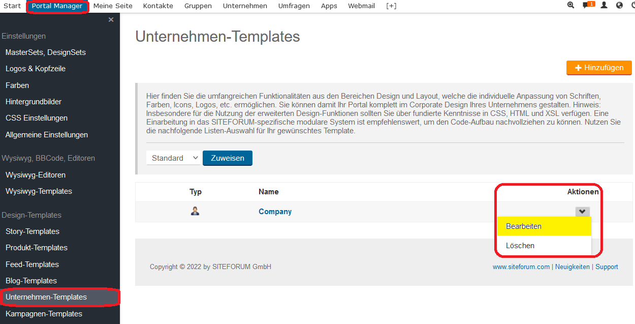 Unternehmens-Templates 3