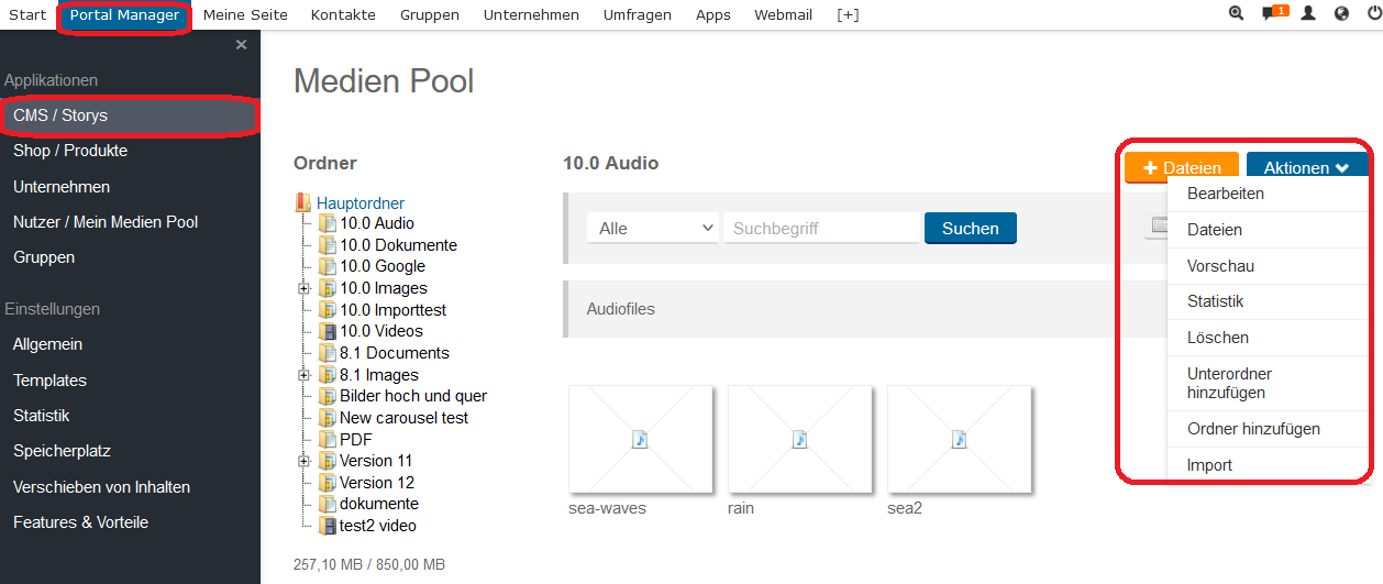 Medien Pool 1