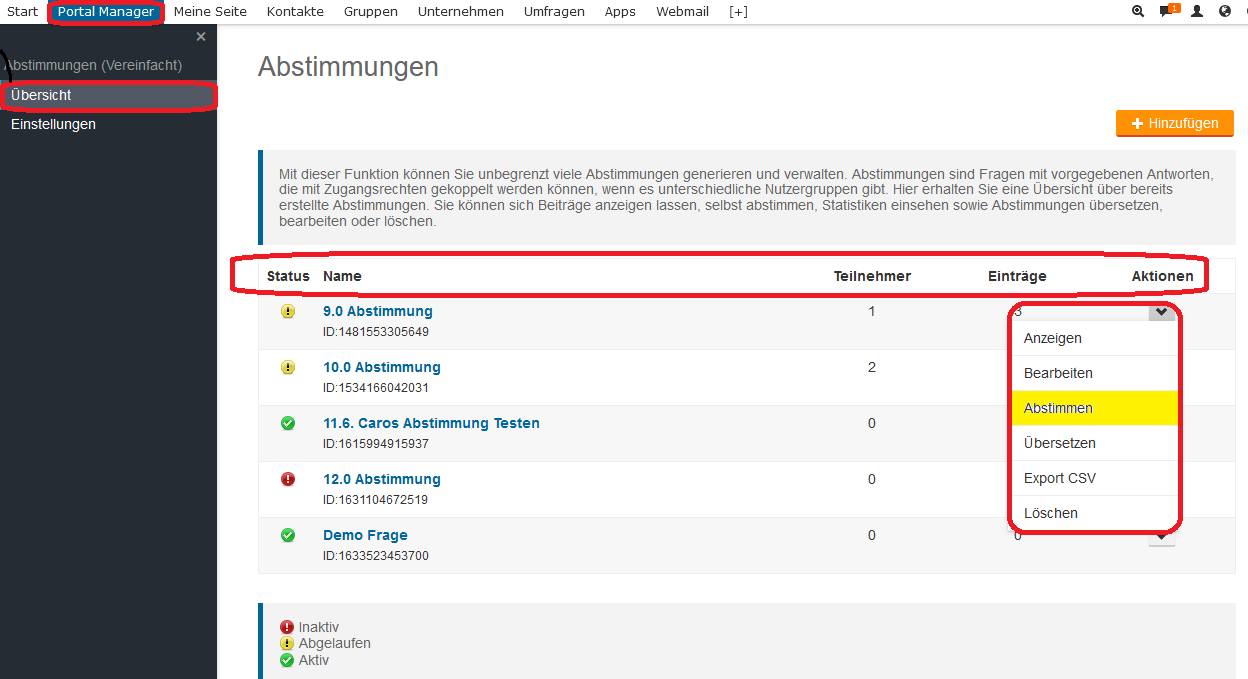 Abstimmungen 5