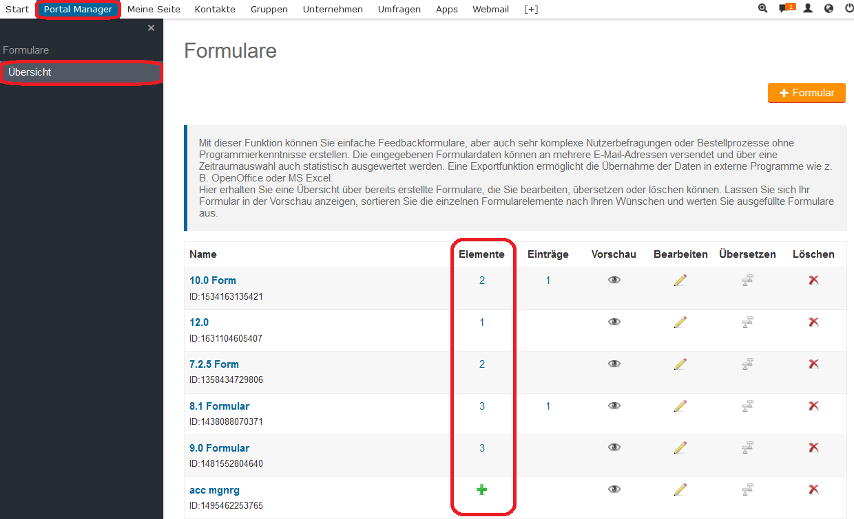 Formulare 14