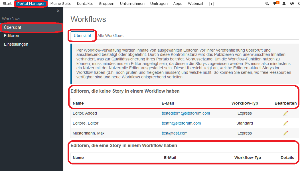 Workflows 1 Workflows 1