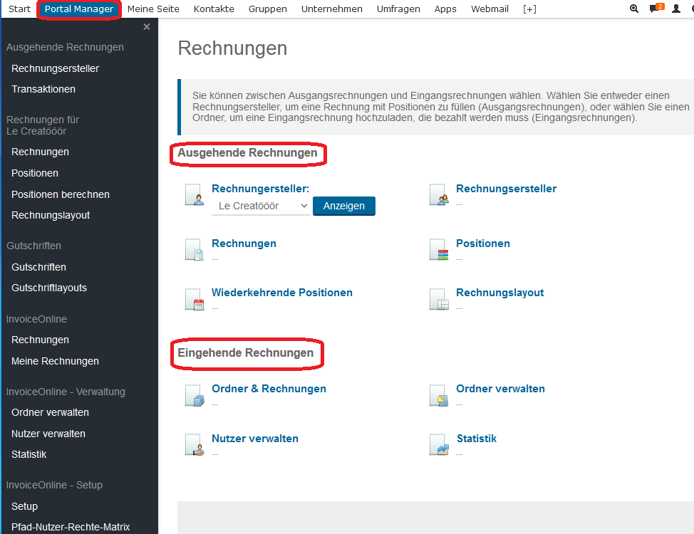 Rechnungen Rechnungen