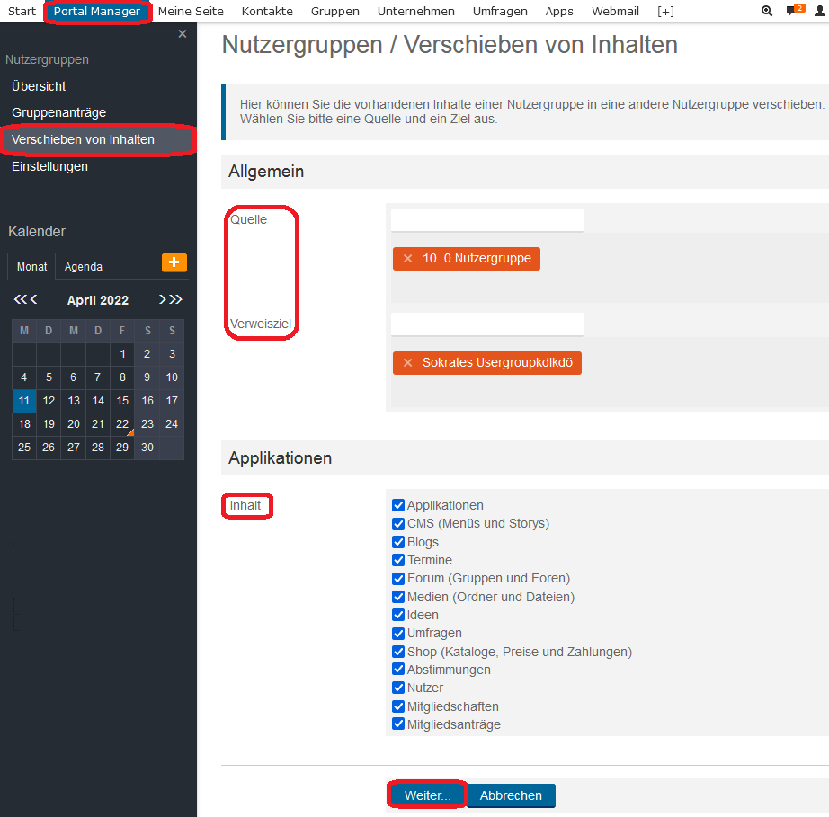 Nutzergruppen 12 Nutzergruppen 12