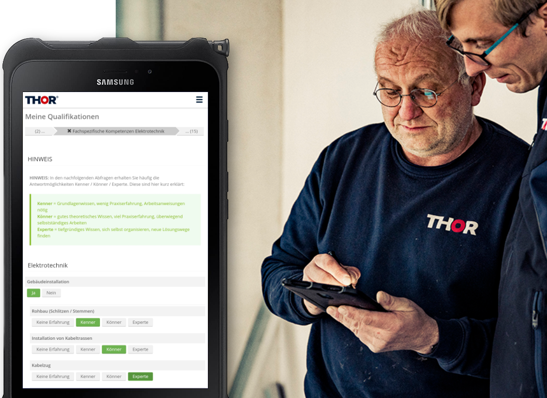 Showcase THOR Qualifikationen Image Screenshot 2
